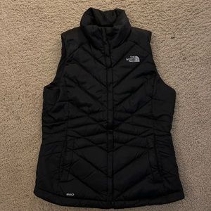 North Face black vest